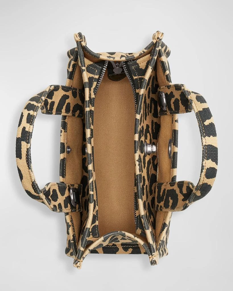 Coach Cargo 26 Leopard Canvas Tote Bag 3