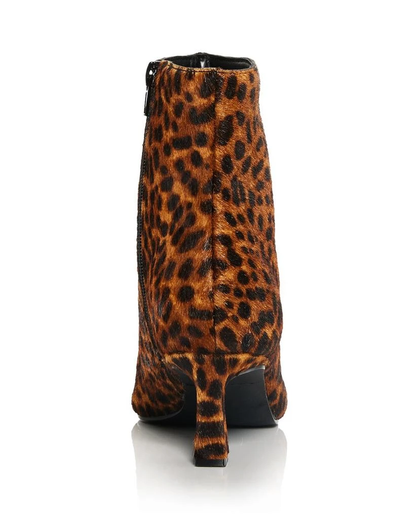 AQUA Women's Song Calf Hair Booties - Exclusive 4