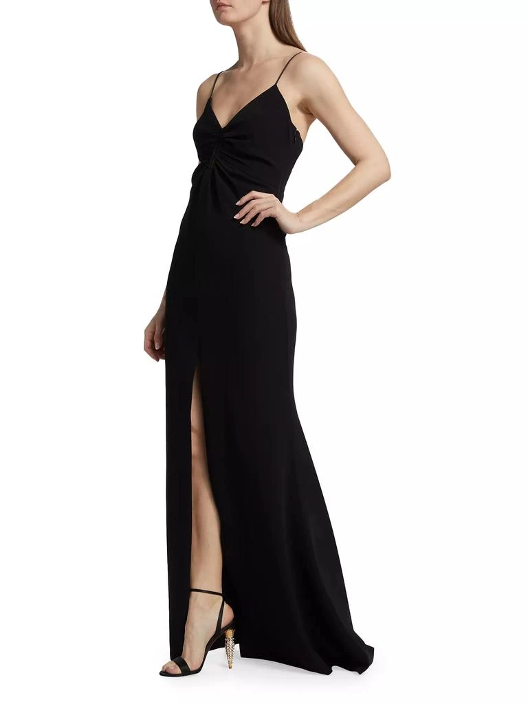 Cinq à Sept Mollie Crepe Keyhole Gown 4