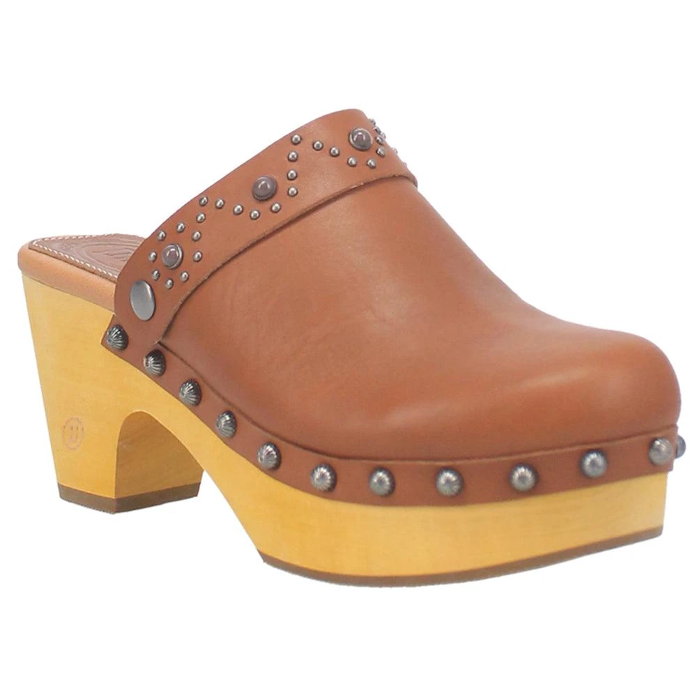 Dingo Deadwood Studded Mule Clogs 2