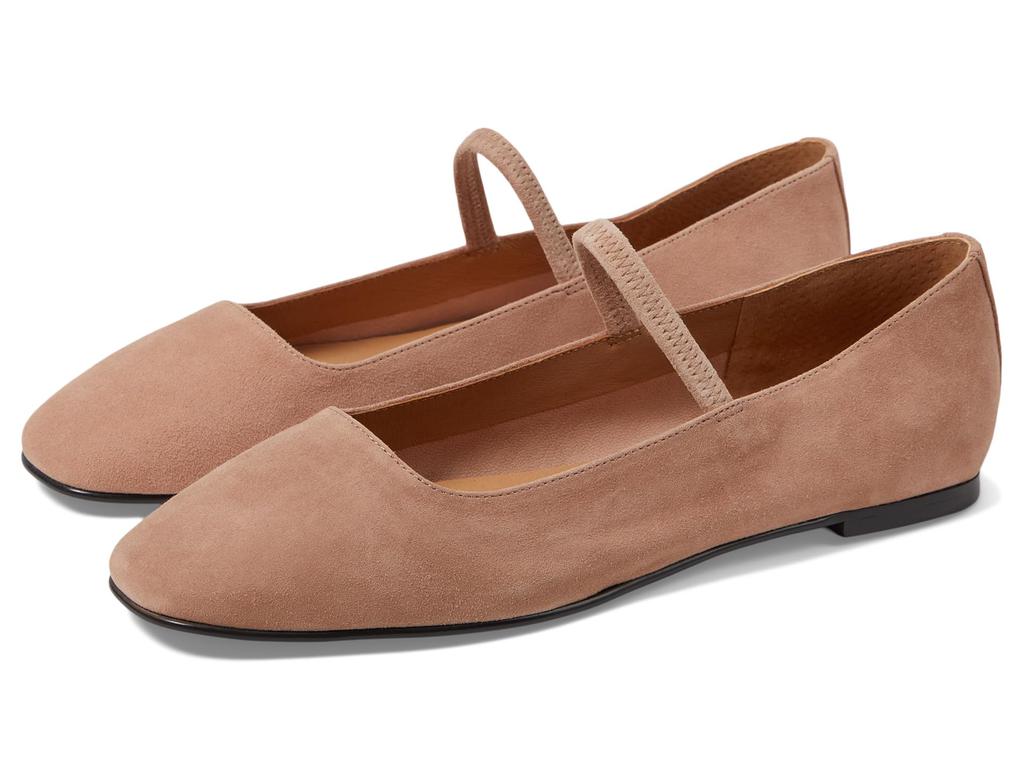 Madewell The Greta Ballet Flat In Suede