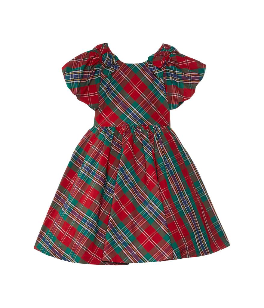 Janie and Jack Holiday Plaid Dress (Toddler/Little Kids/Big Kids)