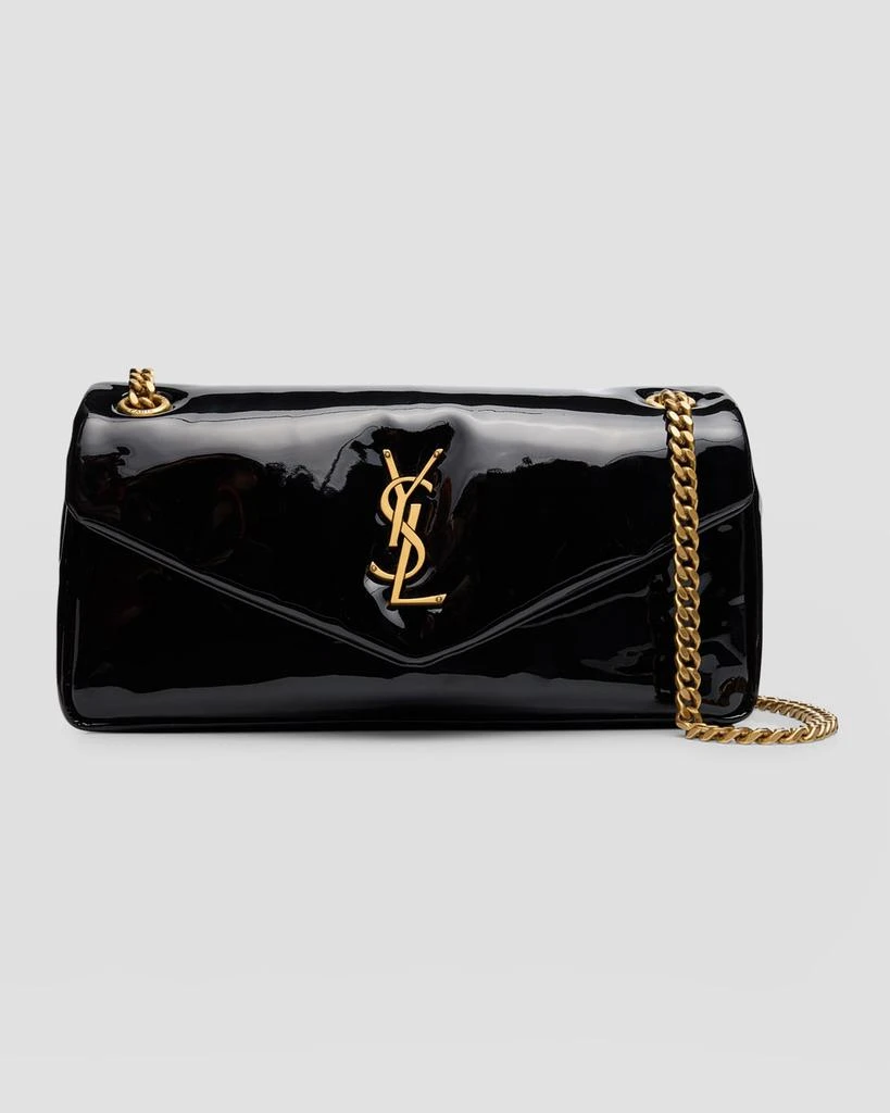 Yves Saint Laurent Claypso Small YSL Shoulder Bag in Patent Leather 1