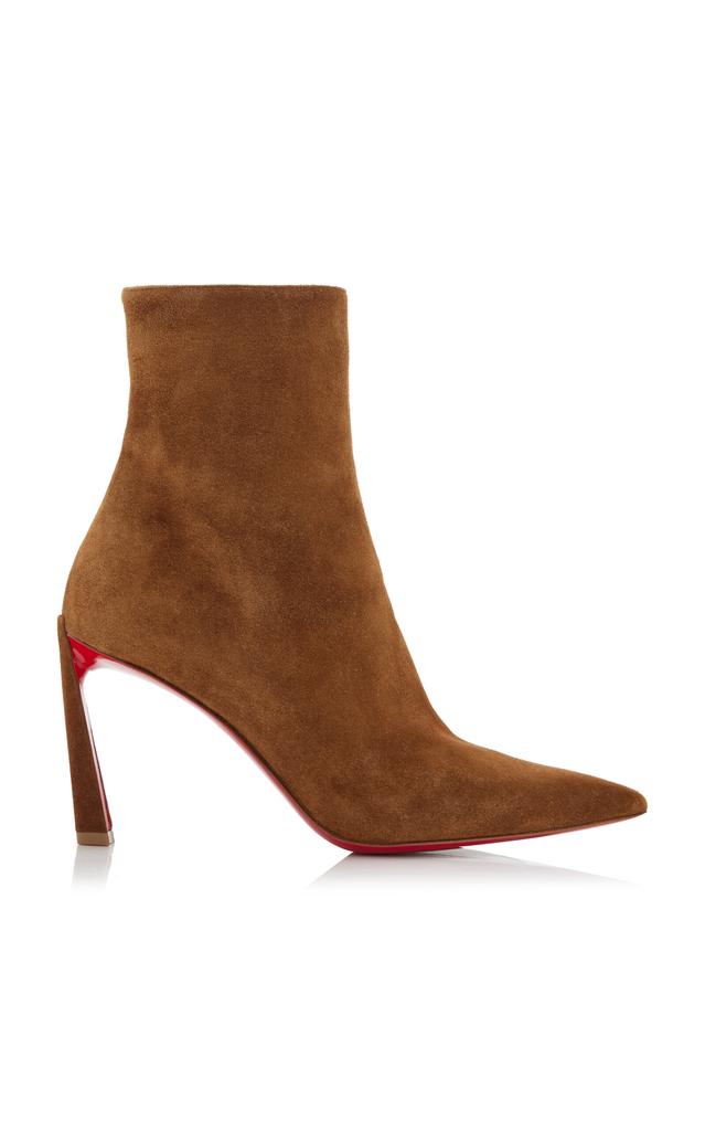 Christian Louboutin Marchacroche Duna 95 leather ankle boots