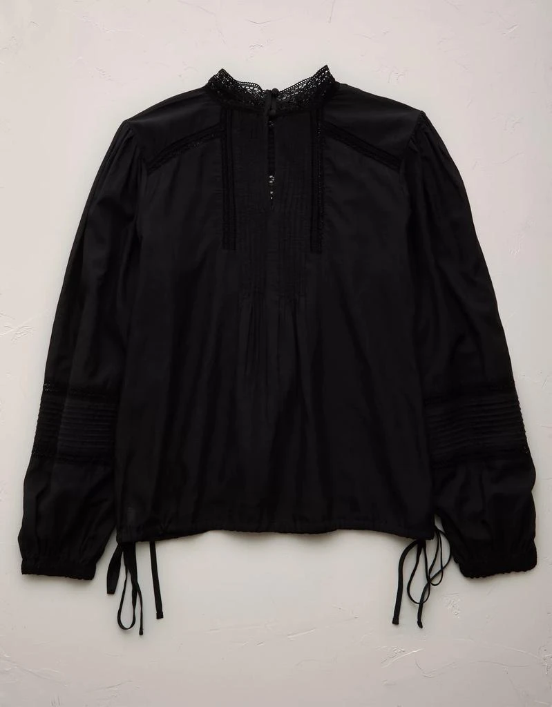 AE AE77 Premium Lace Peasant Blouse 4