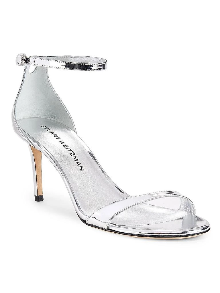 Stuart Weitzman Nudist II 75MM Leather Sandals 2