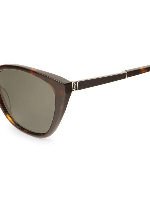 Yves Saint Laurent 56MM Cat Eye Sunglasses 3