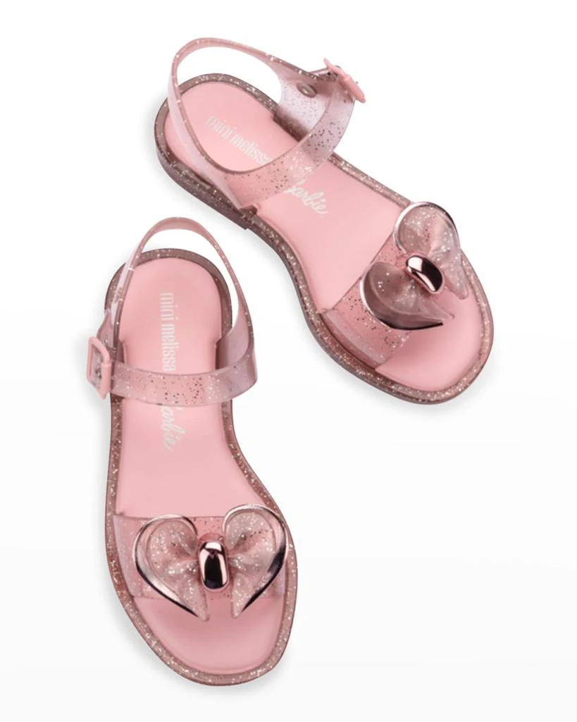 Melissa Girl
s Bow PVC Sandals, Baby/Toddlers 3