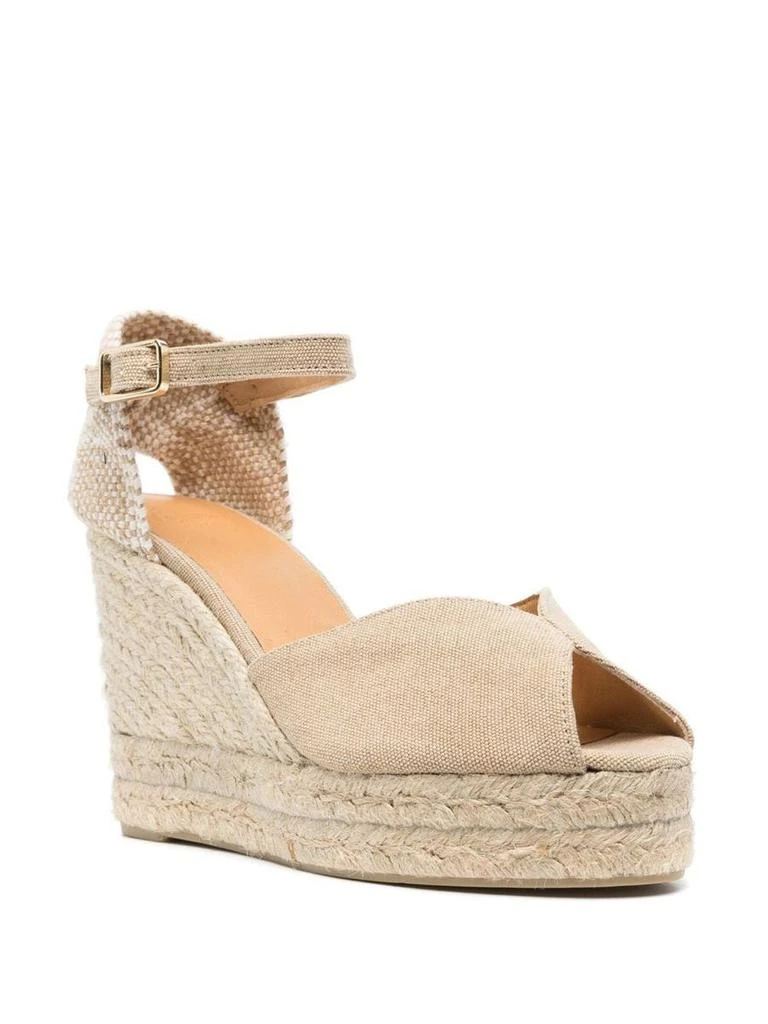 CASTAÑER Castañer Bianca Raffia Wedge Espadrilles 4
