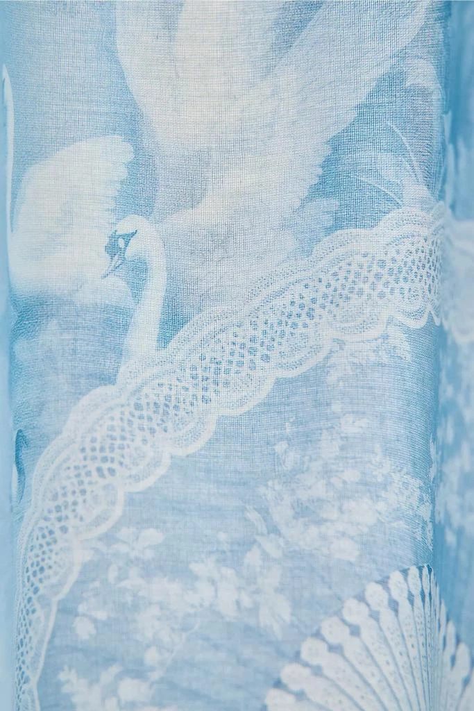 Urban Outfitters Cherub Patterned Shower Curtain 2