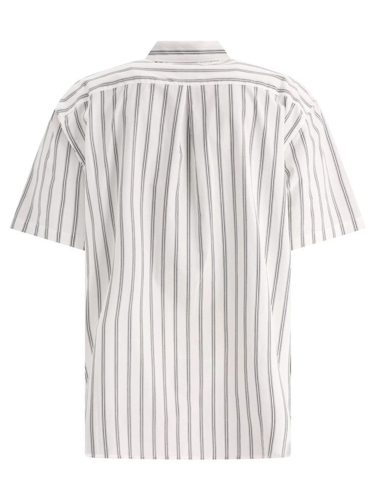 STUSSY Stüssy Logo-Embroidered Striped Shirt 2