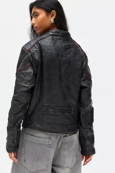 Urban Renewal Vintage By UO Leather Moto Jacket 5