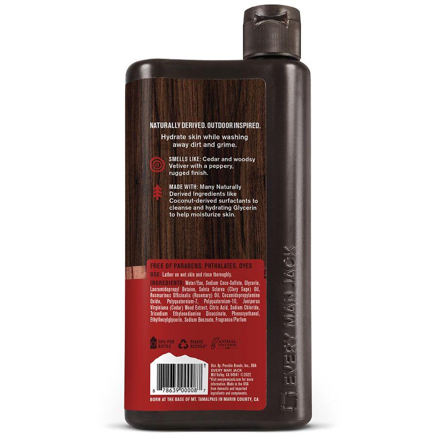 Every Man Jack Body Wash Cedarwood