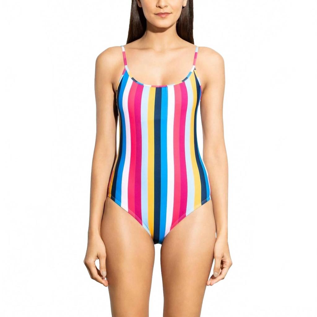 Shoshanna Cami One Piece In Rainbow