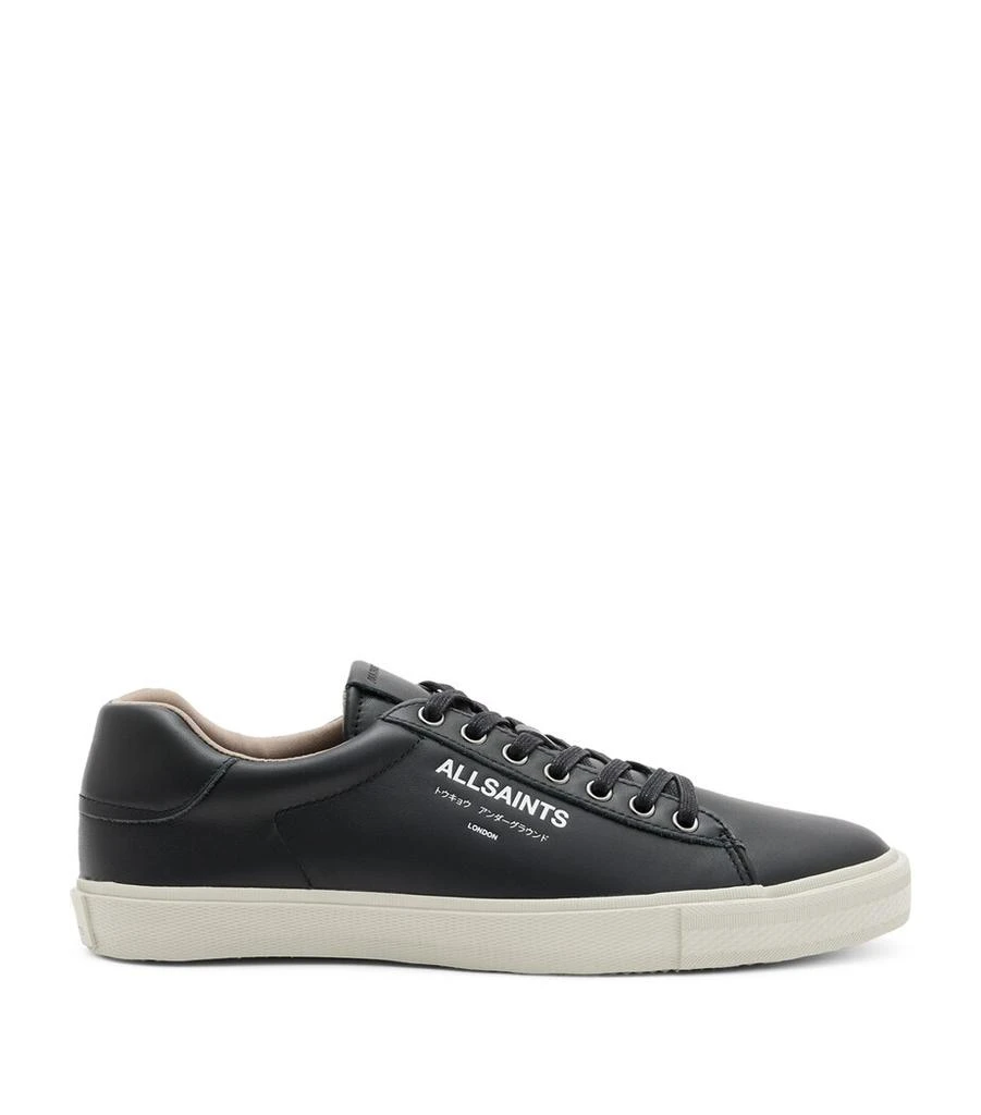 ALL SAINTS Leather Underground Low-Top Sneakers 1