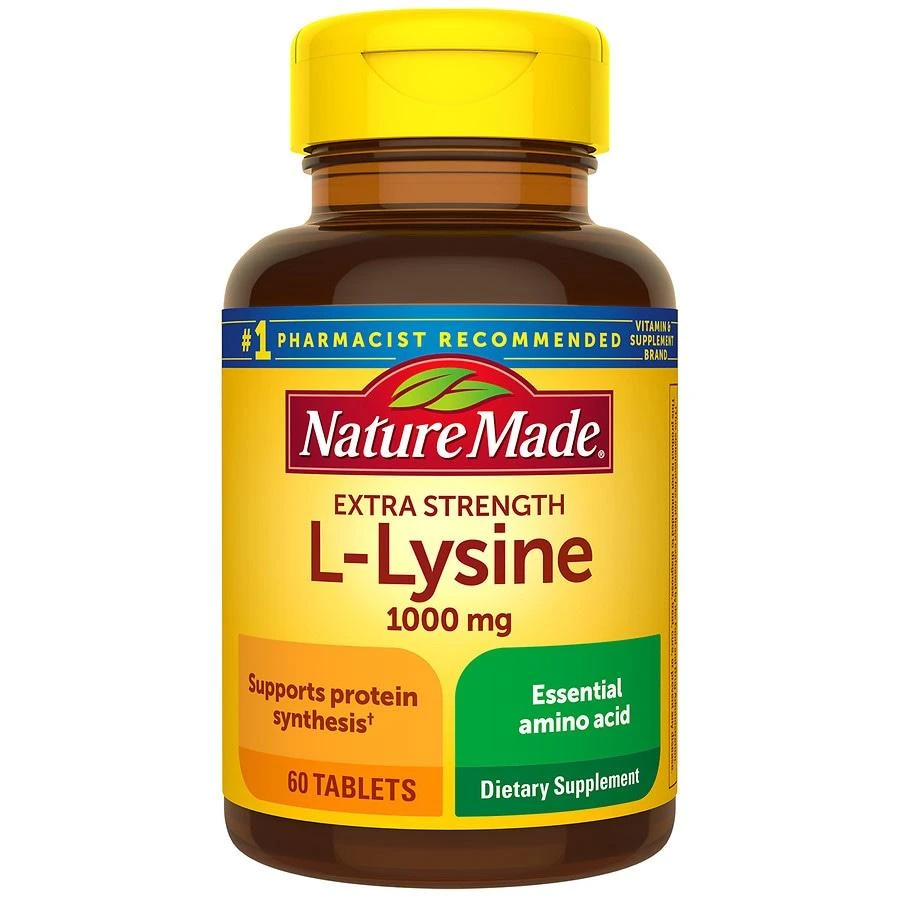 Nature Made L-Lysine 1000 mg Tablets 1