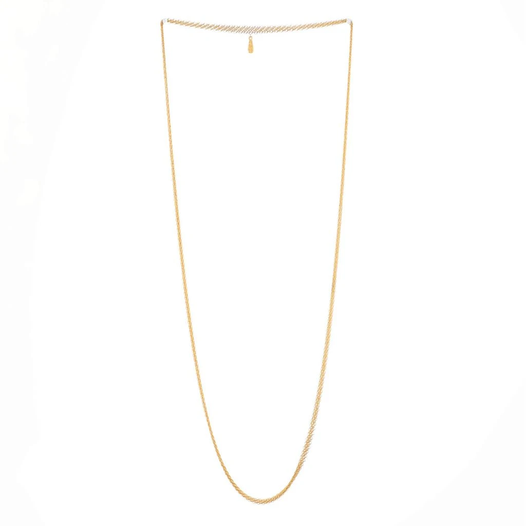 Tiffany & Co. Elsa Peretti Mesh Bib Necklace Yellow Gold Mini 2