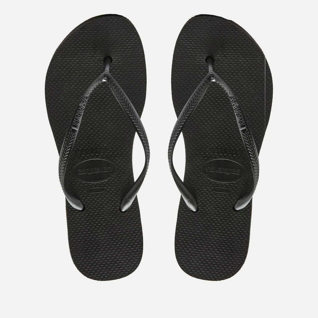 Havaianas Havaianas Women's Slim Flatform Flip Flops - Black 1