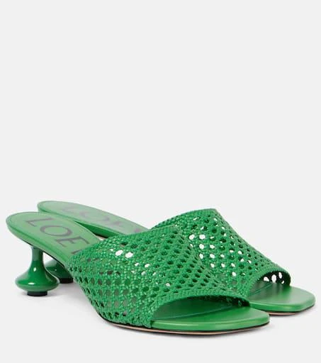 Loewe Paula's Ibiza Toy leather mules 1
