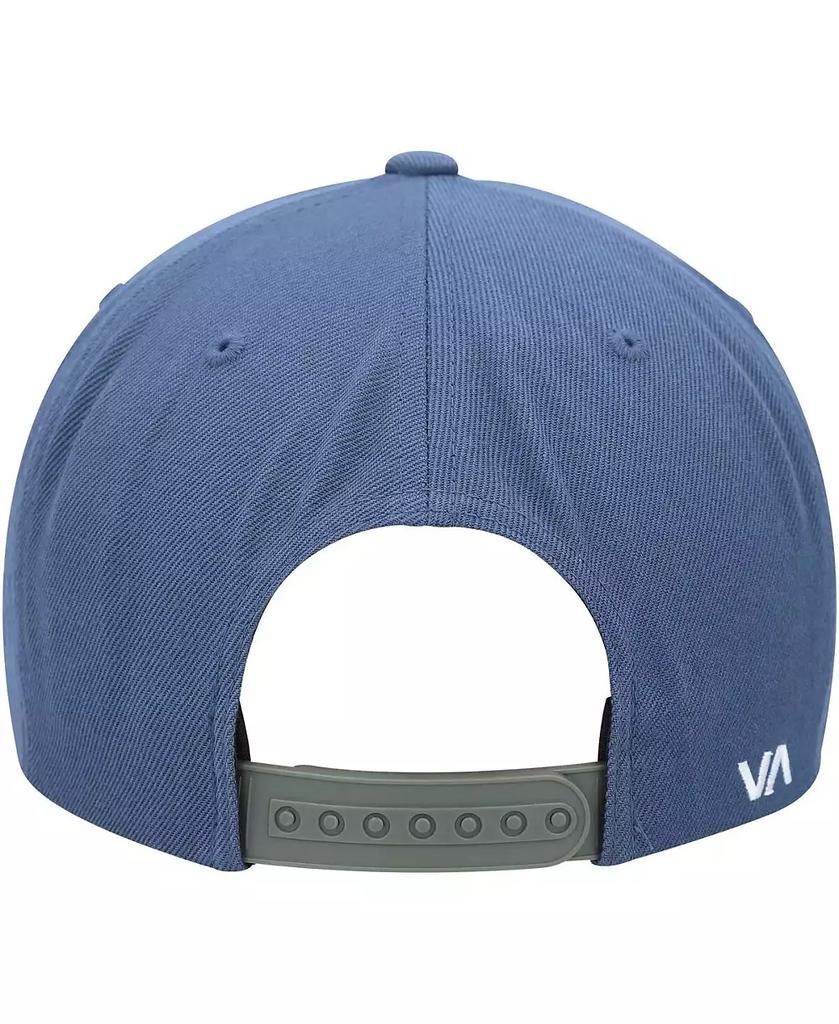 RVCA Men's Navy, Olive Twill II Snapback Hat