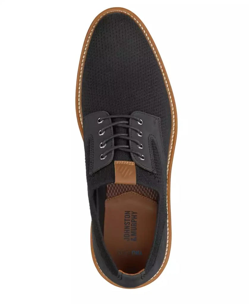 Johnston & Murphy Men's Upton Knit Plain Toe Dress Shoes 4