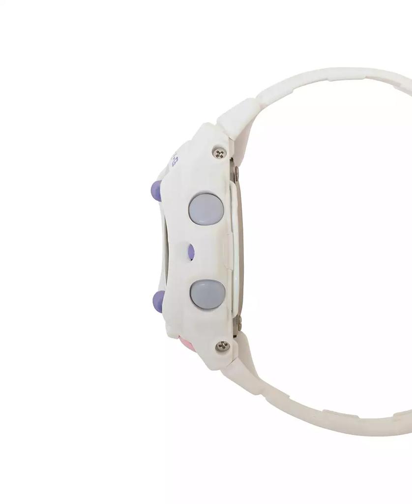 G-Shock G-Shock Women's Digital White Resin Watch 42.6mm, BG169PB-7