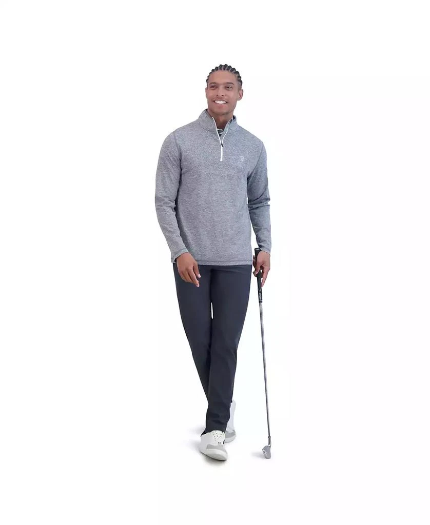 Ben Sherman Men's Seamless Knit Quarter Zip Sweatshirt 4