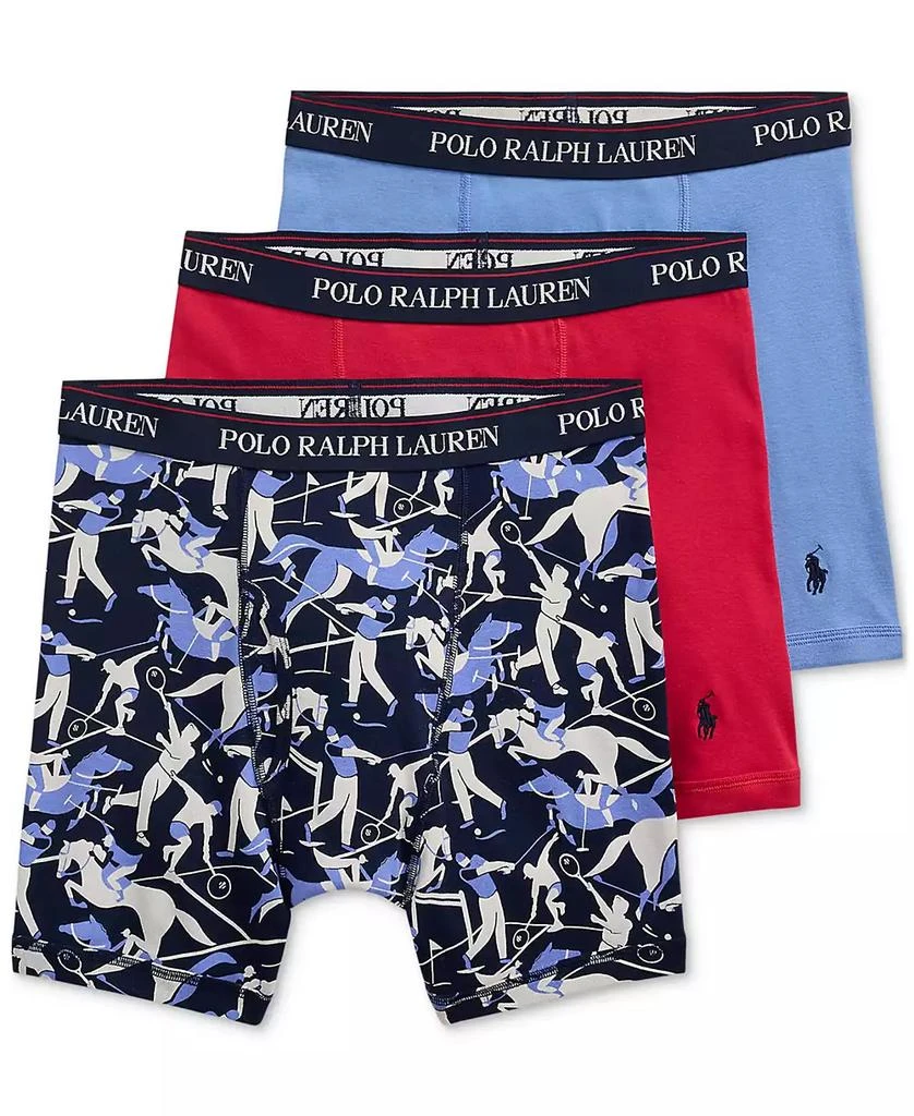 Ralph Lauren Men's 3-Pack Classic Cotton Boxer Briefs 1