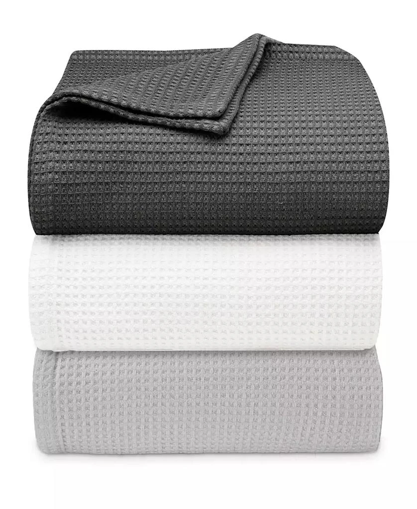 Vera Wang Waffleweave Cotton Reversible Blanket 6