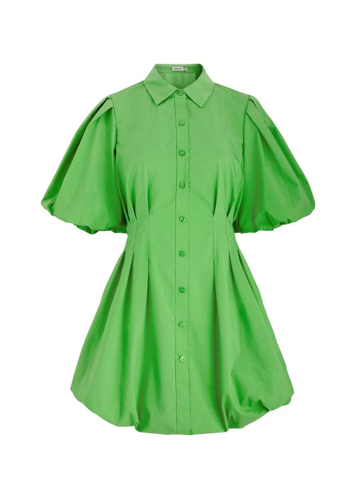 Jonathan Simkhai Cleo cotton-blend poplin mini shirt dress 1