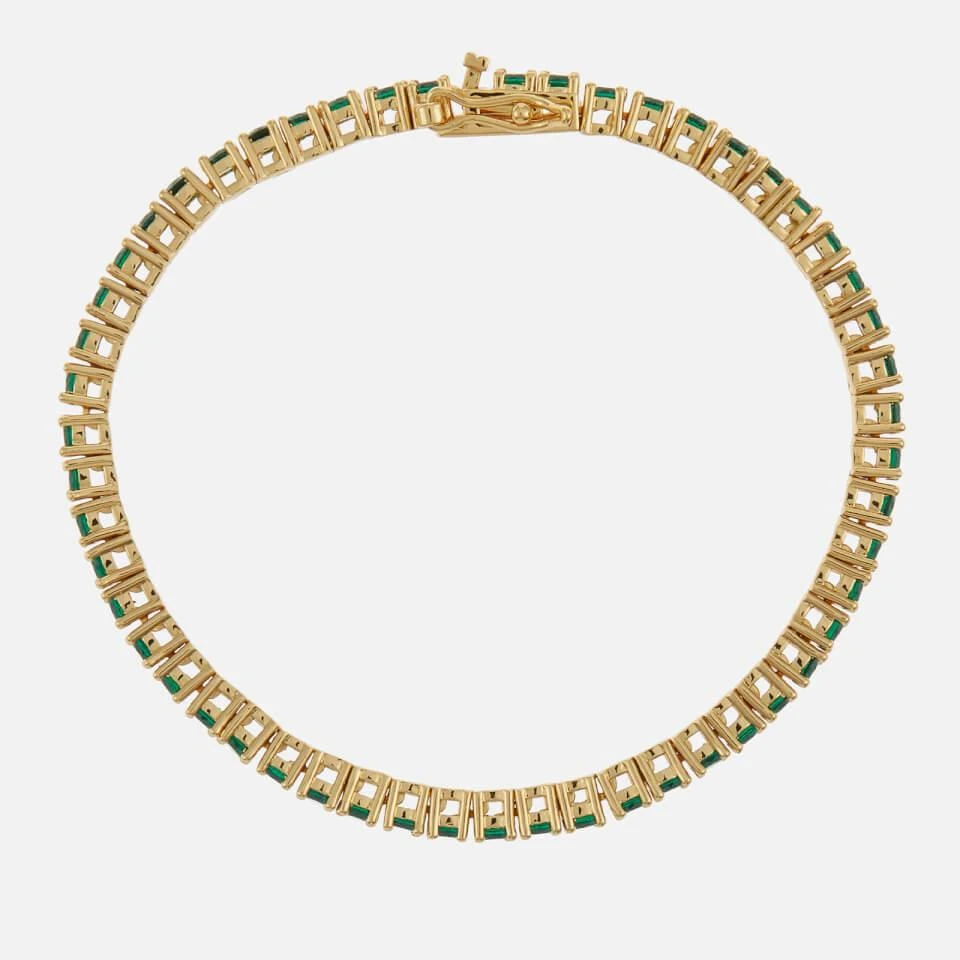 Crystal Haze Crystal Haze Serena Gold-Plated Cubic Zirconia Bracelet 1