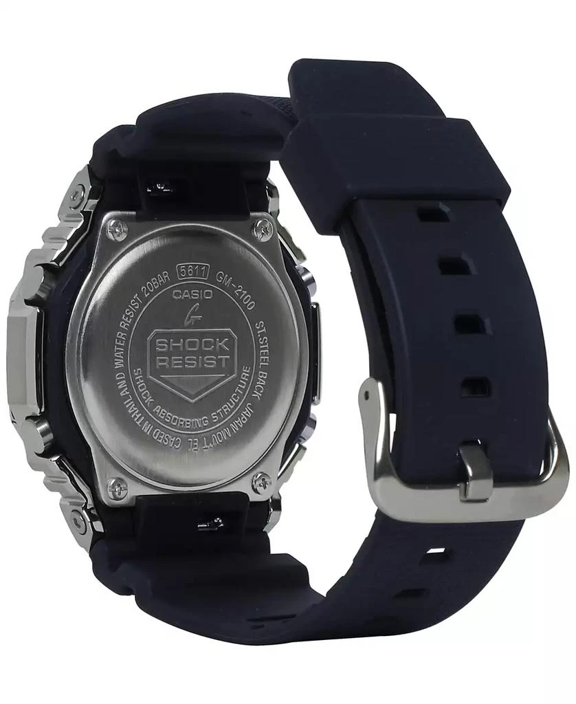 G-Shock Men's Black & Silver-Tone Strap Watch 45.2mm 2