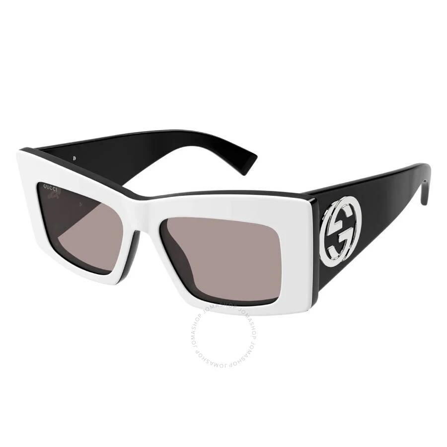 Shop Brown Butterfly Ladies Sunglasses GG1842S 006 53 on  display picture 2