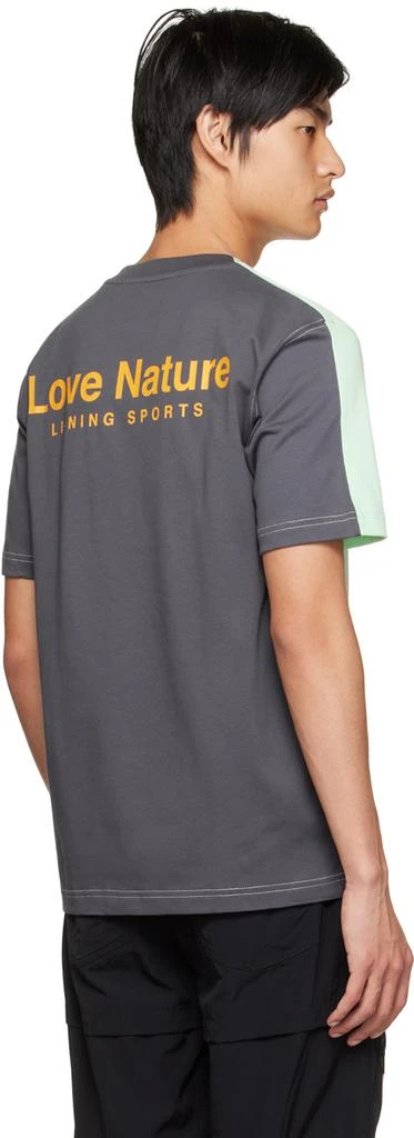 Li-Ning Green Love Nature T-Shirt 3