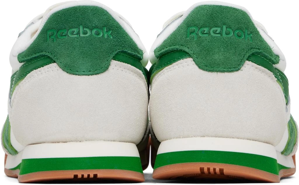 Reebok White & Green Campio XT Sneakers 2