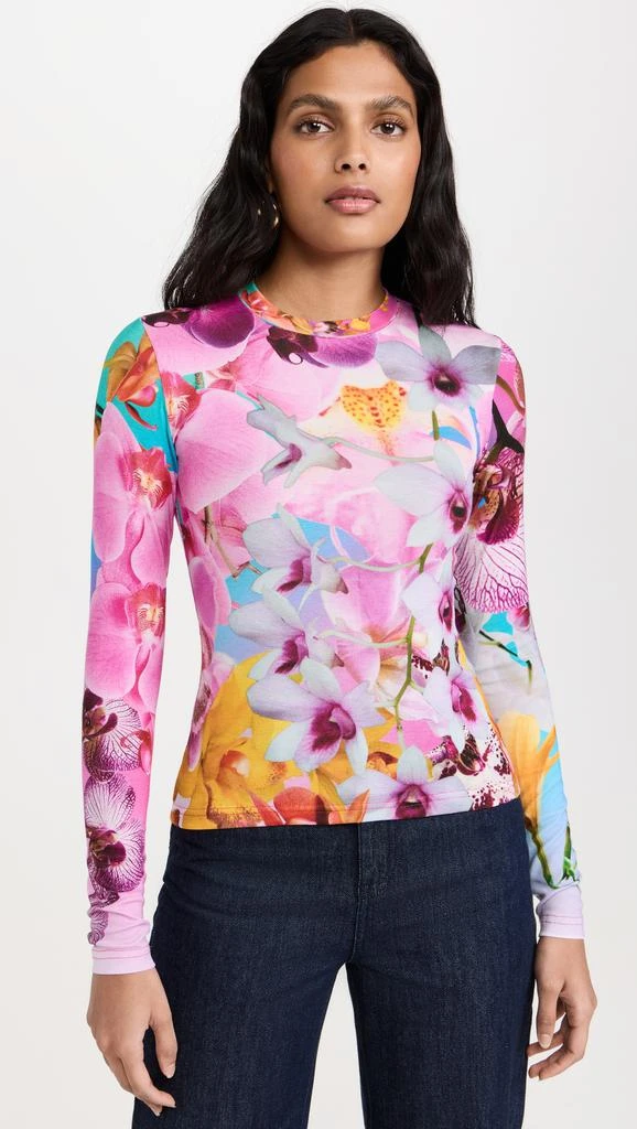 BruceGlen Orchid Knit Long Sleeve Top 6