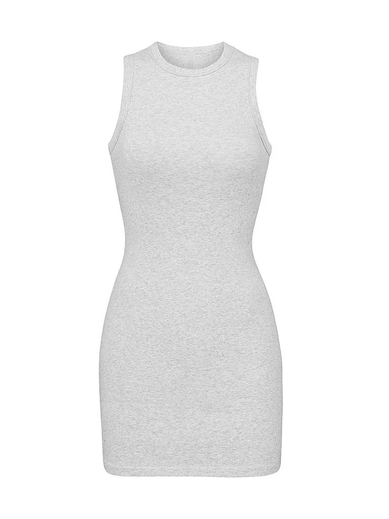 SKIMS Cotton Rib Tank Dress 1
