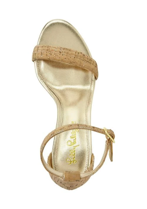 Lilly Pulitzer Pulitzer Jenna Wedge Cork Sandals 4