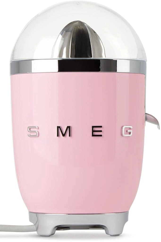 SMEG Pink Retro-Style Citrus Juicer 1