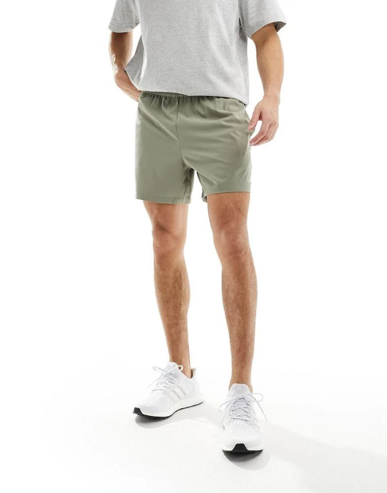 ASOS ASOS 4505 Icon 5 inch training shorts with quick dry in khaki 4