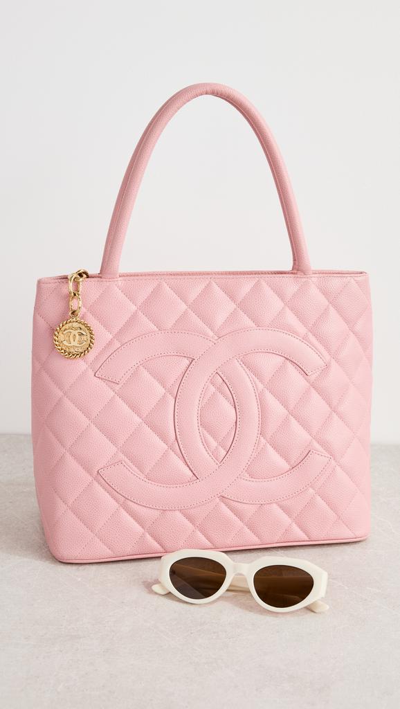 Shopbop Archive Chanel Medallion Tote Bag, Quilted Caviar