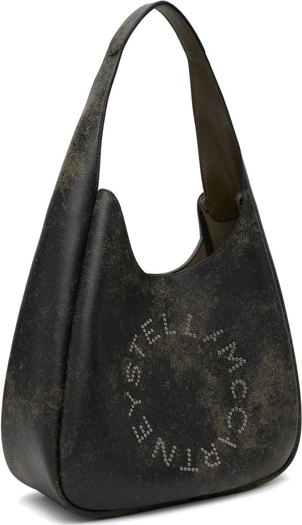 Stella McCartney Brown Logo Slouchy Aged Large Tote 2