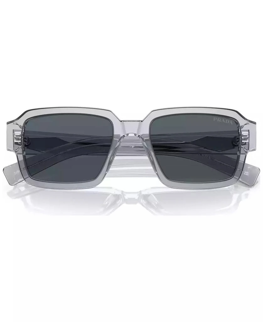 Prada Rectangular Men's Sunglasses, PR 02ZS 3
