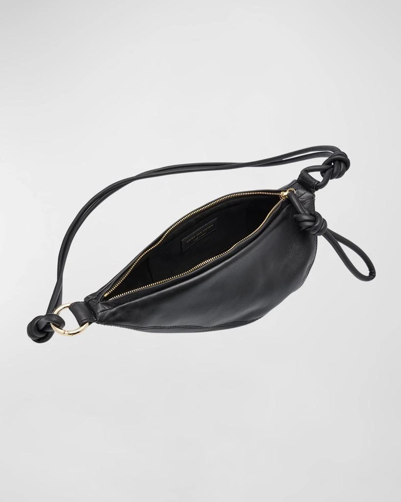 Dries Van Noten Bomber Zip Leather Crossbody Bag 3