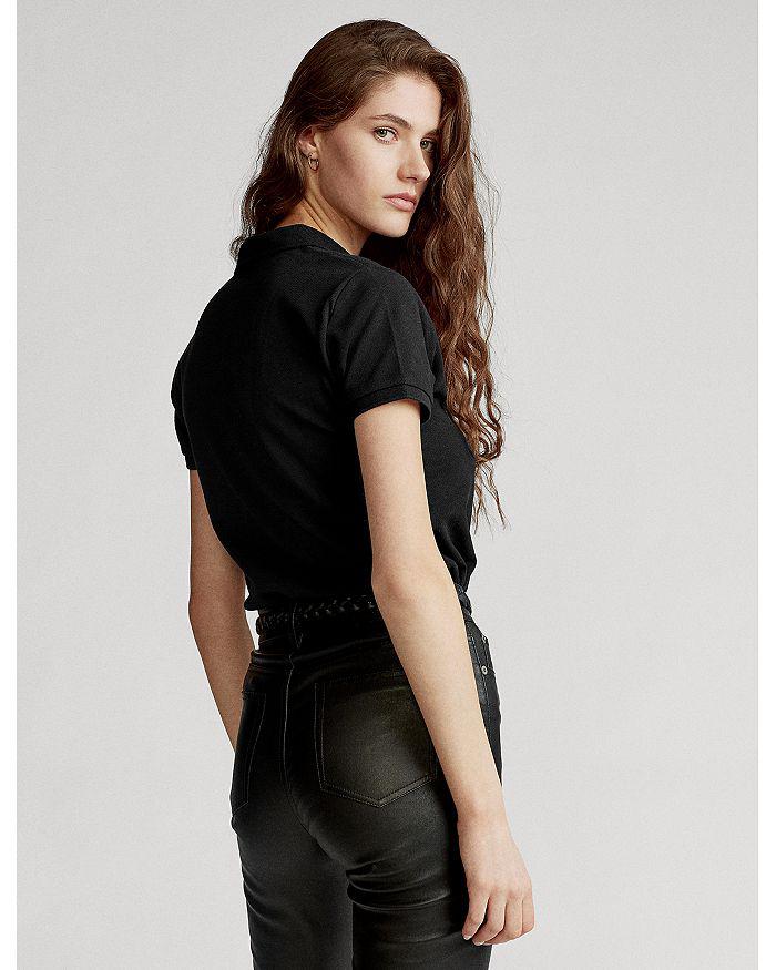 売れ筋商品|||ラルフローレン カットソー トップス レディース Women's Classic-Fit Mesh Polo Shirt Polo Black RALPH LAUREN Polo Womens Classic Fit Mesh Polo Shirt (Small