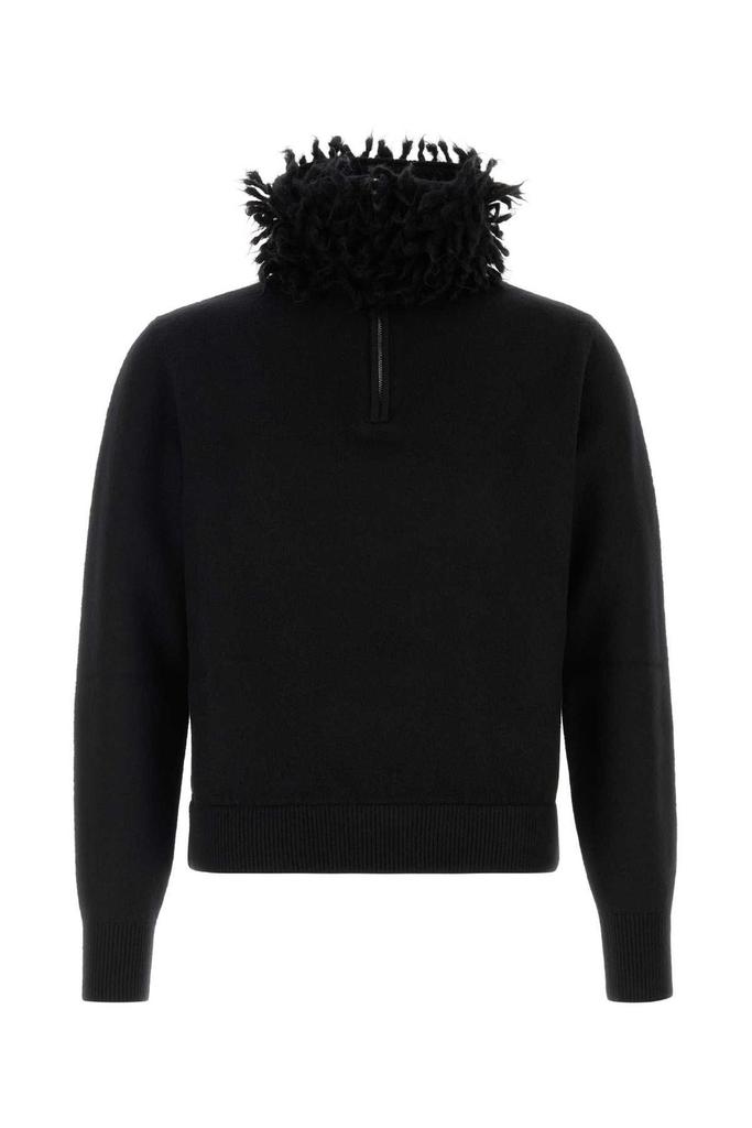 Alexander McQueen Ribbed Knit Zip-Up Cardigan – On Sale Now with