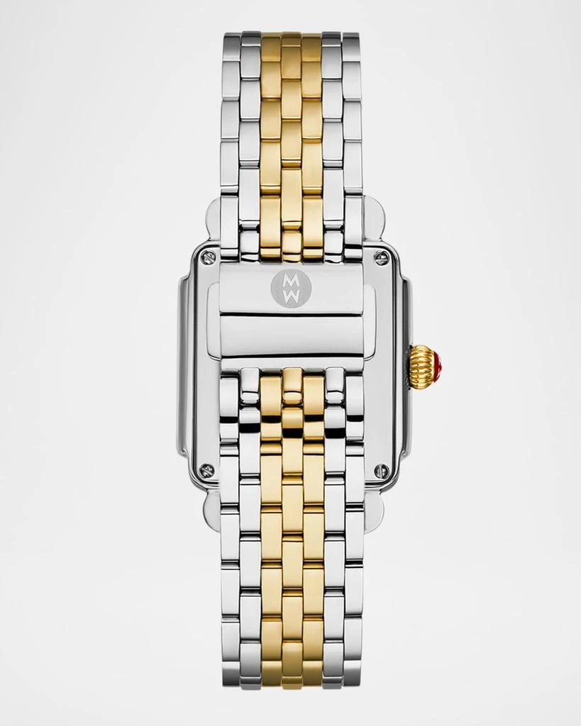 Michele Limited Edition Deco Madison Mid Two-Tone 18K Gold-Plated Diamond Watch 3
