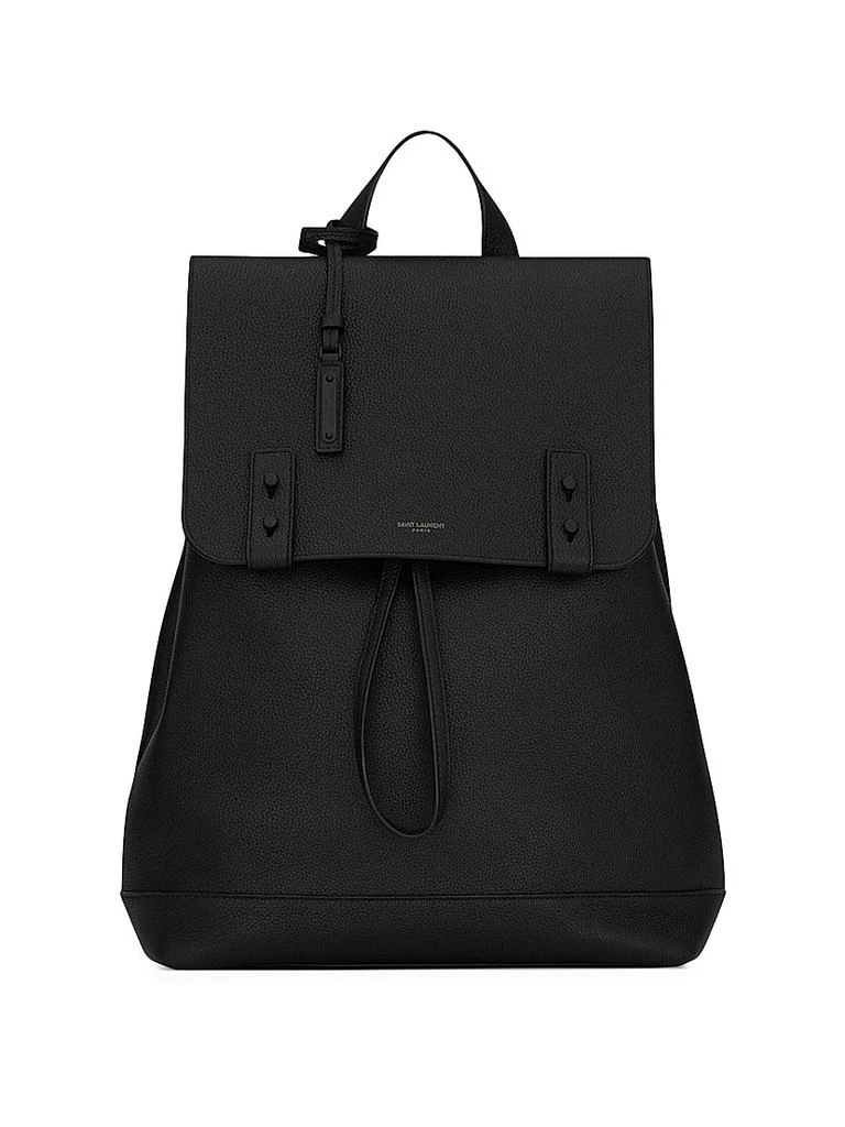 Yves Saint Laurent Sac De Jour Backpack In Grained Leather 1