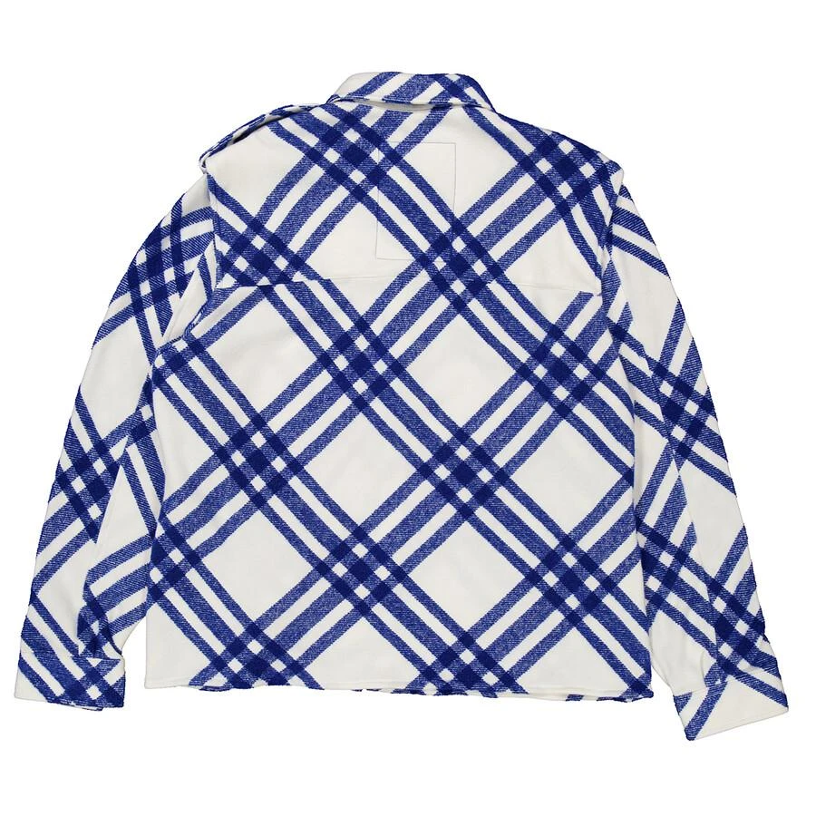 Burberry Check Pattern Buttoned Up Shirt 3