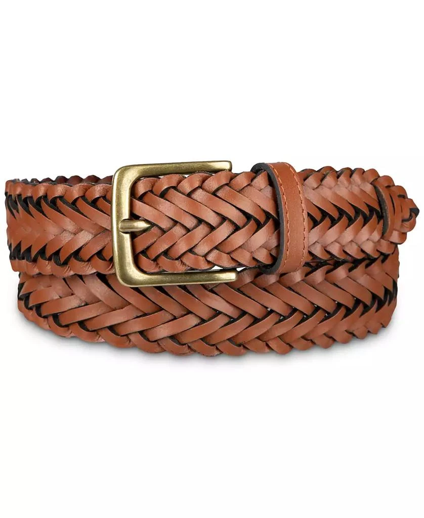 Club Room Luxury Men's Braided Belt, Created for Macy's 1